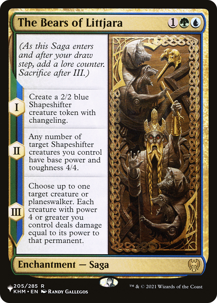 The Bears of Littjara (KHM) [The List] | Magic Magpie