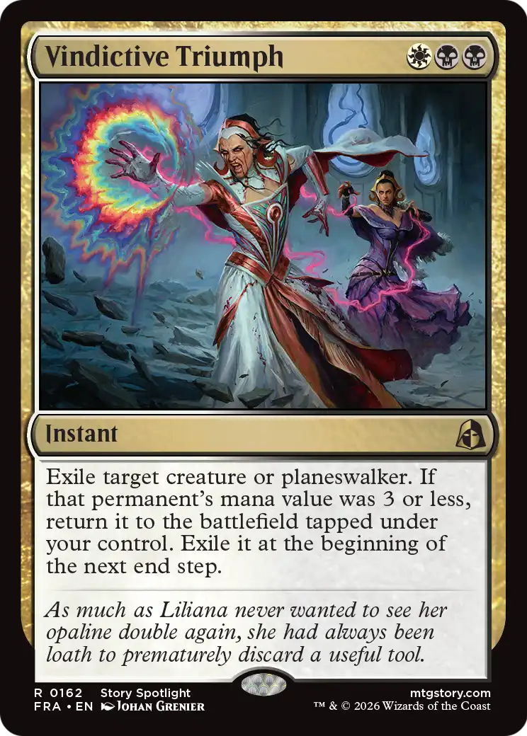 Vindictive Triumph [Reality Fracture] | Magic Magpie