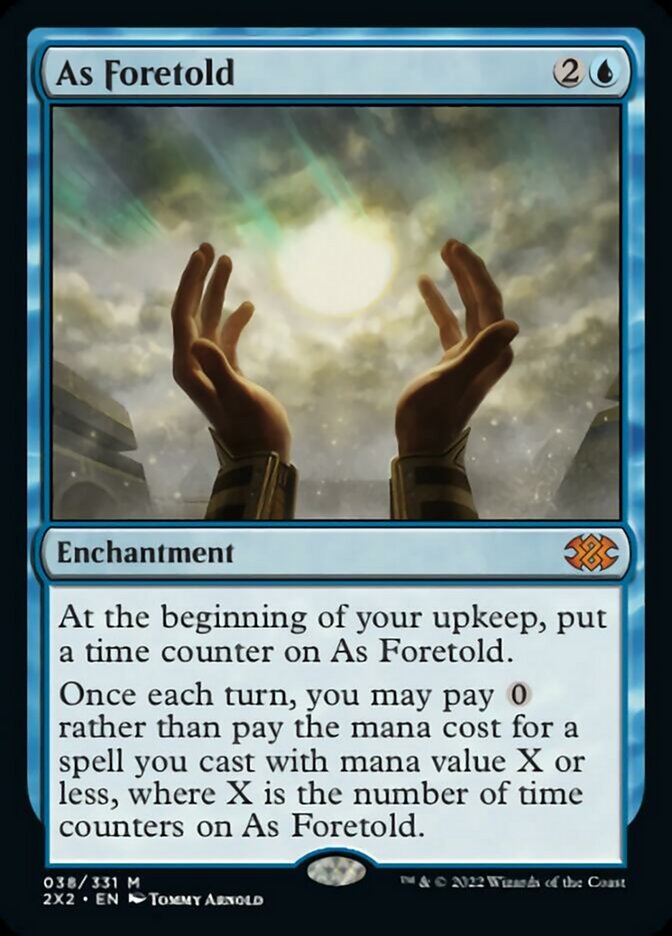 As Foretold [Double Masters 2022] | Magic Magpie