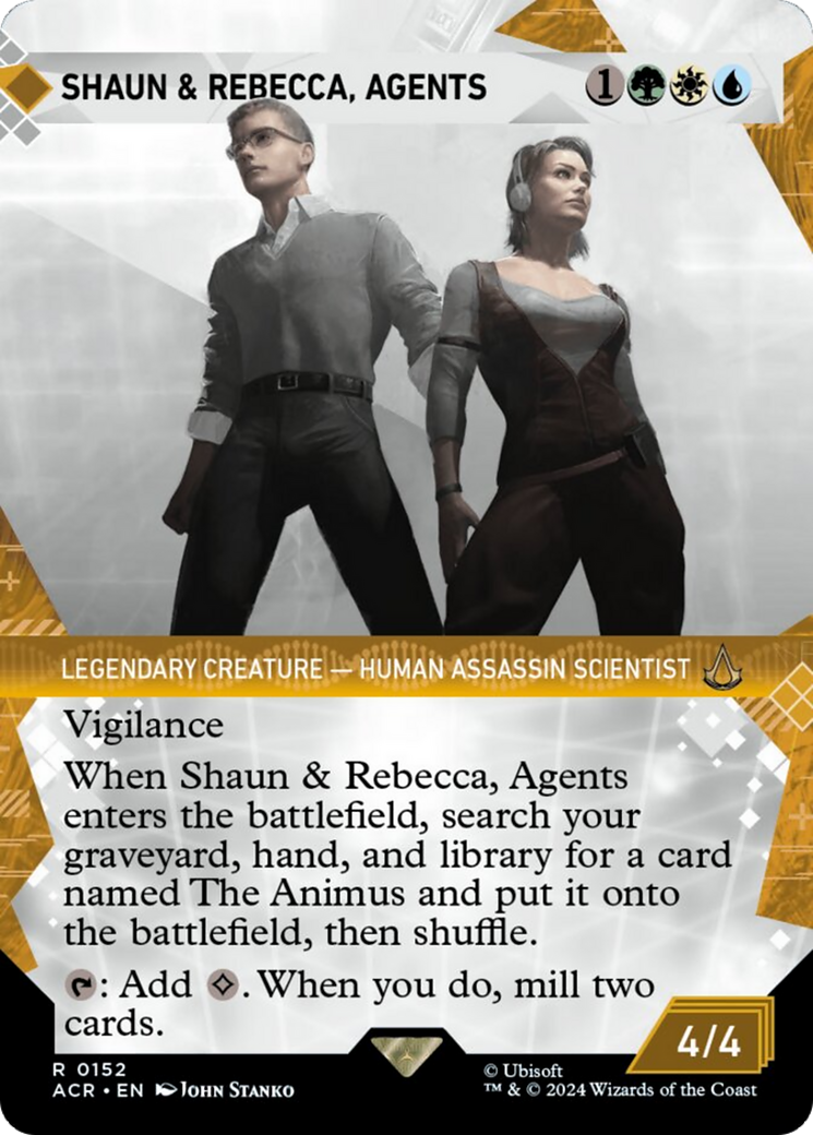 Shaun & Rebecca, Agents (Showcase) [Assassin's Creed] | Magic Magpie