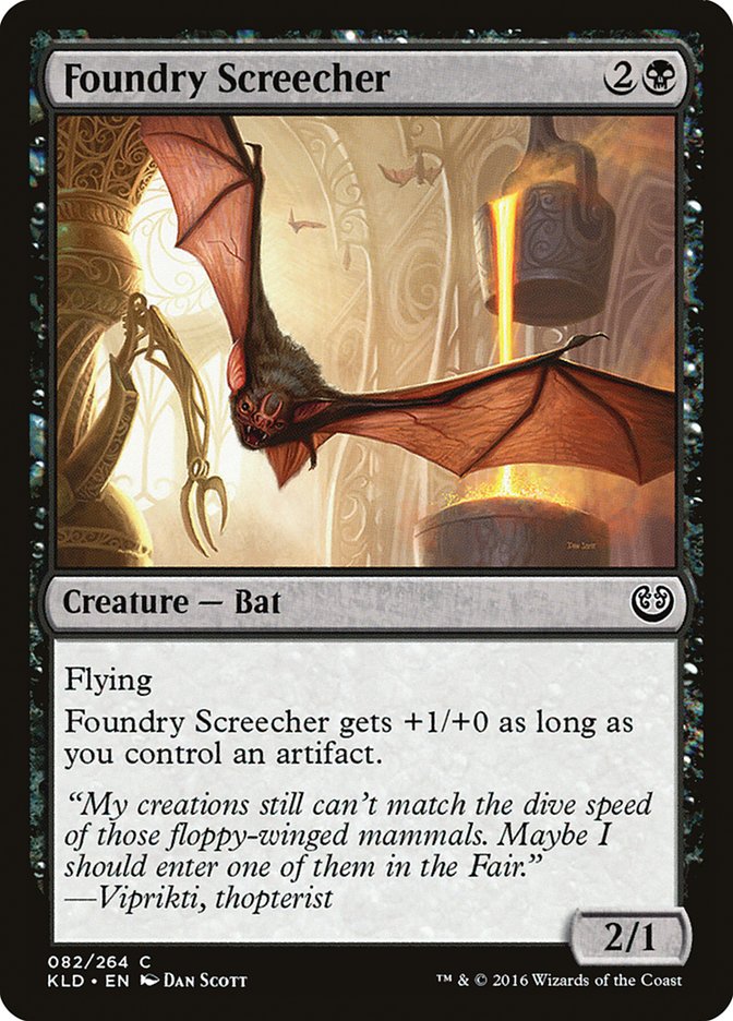 Foundry Screecher [Kaladesh] | Magic Magpie