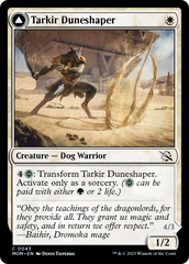 Tarkir Duneshaper // Burnished Dunestomper [March of the Machine] | Magic Magpie