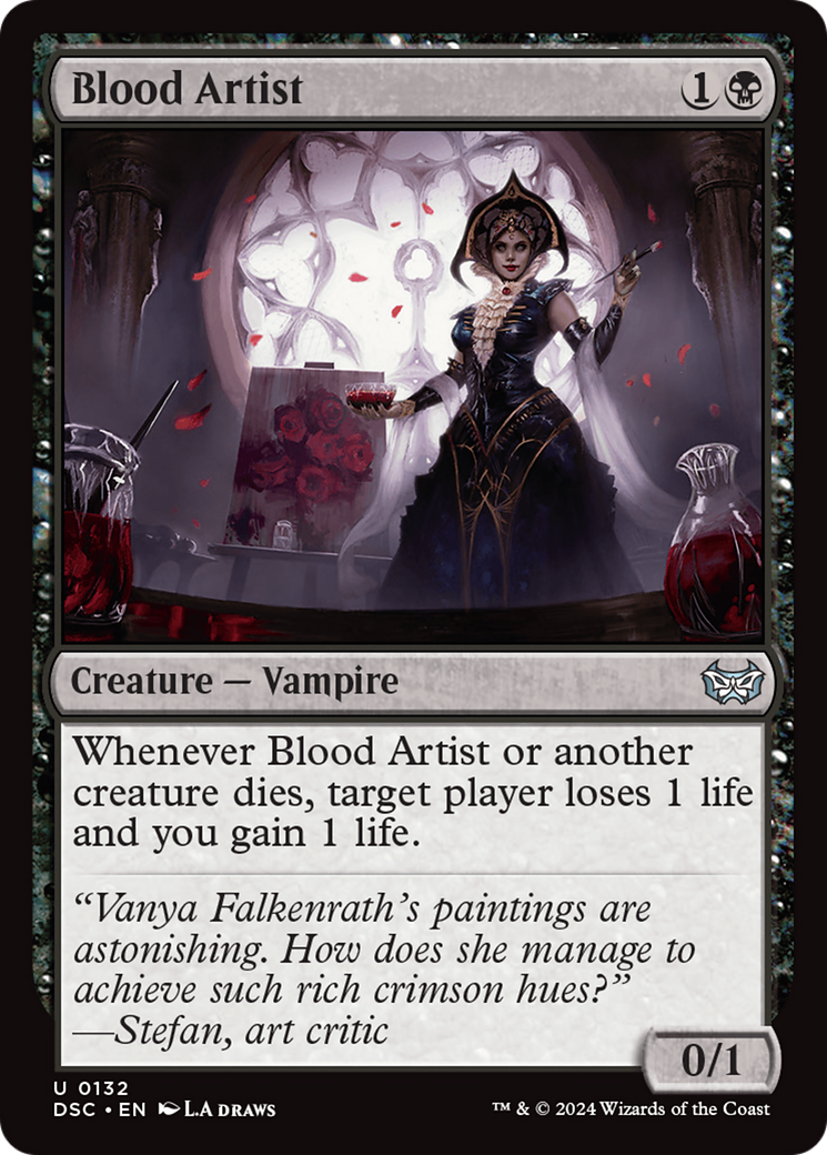 Blood Artist [Duskmourn: House of Horror Commander] | Magic Magpie