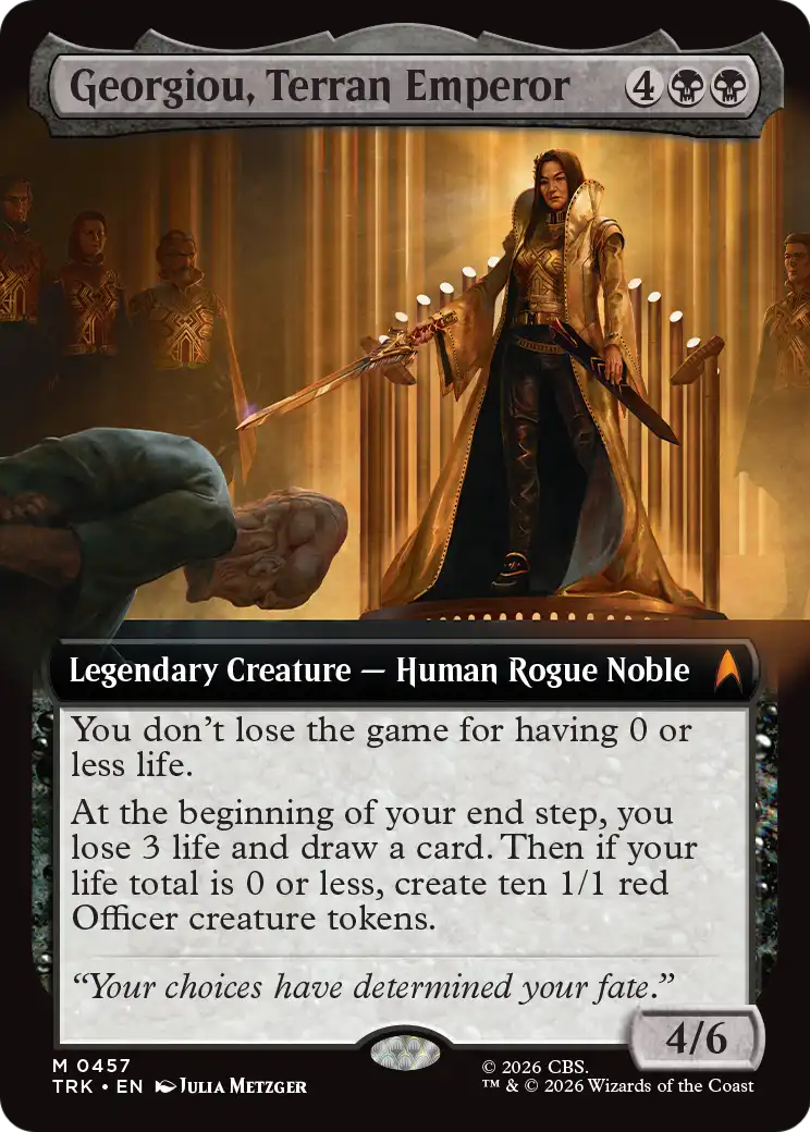 Georgiou, Terran Emperor (Extended Art) [Star Trek] | Magic Magpie