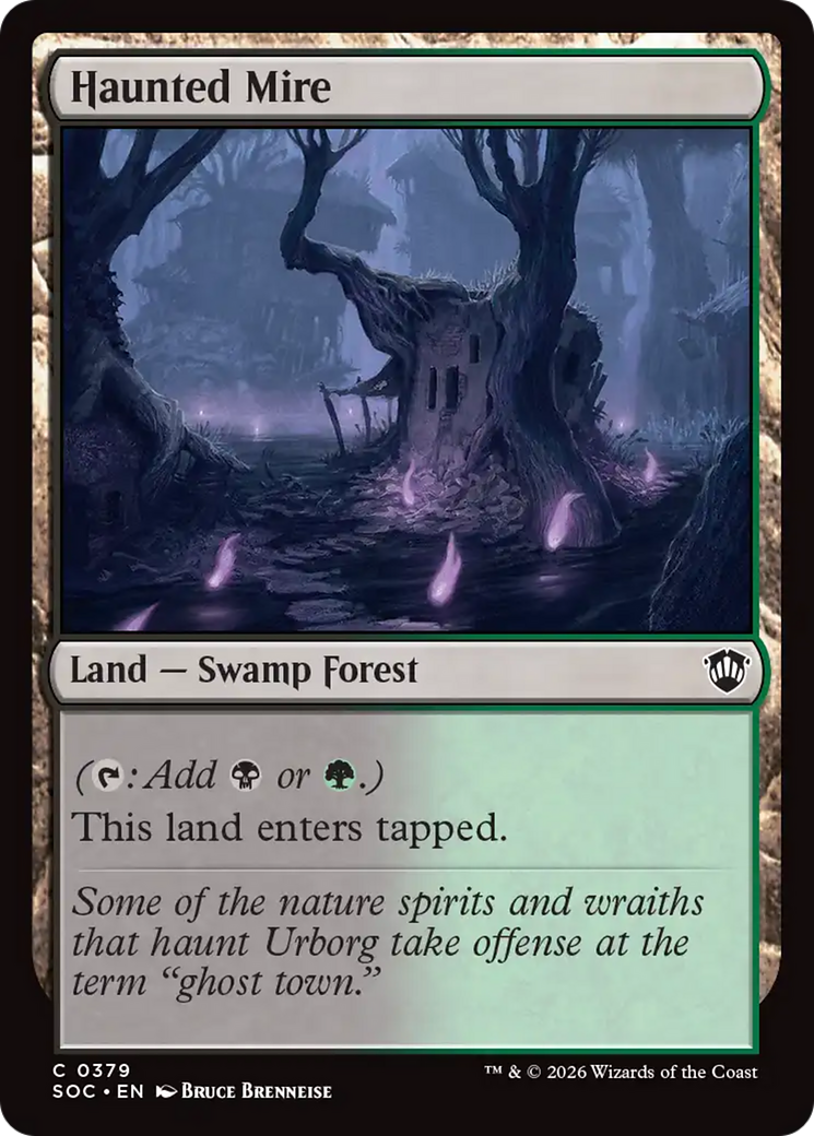 Haunted Mire [Secrets of Strixhaven Commander] | Magic Magpie
