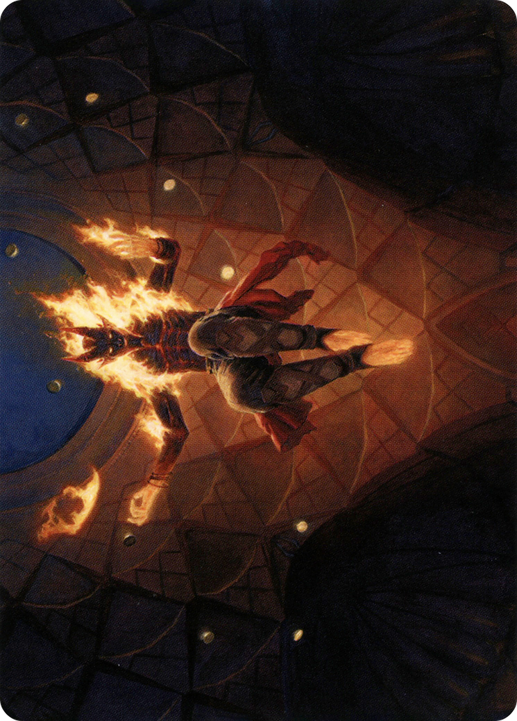 Yusri, Fortune's Flame Art Card [Modern Horizons 2 Art Series] | Magic Magpie