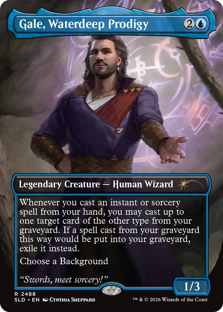 Gale, Waterdeep Prodigy [Secret Lair Drop Series] | Magic Magpie