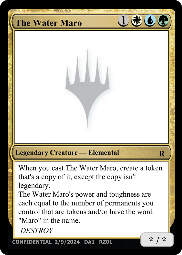 The Water Maro [Unknown Event] | Magic Magpie