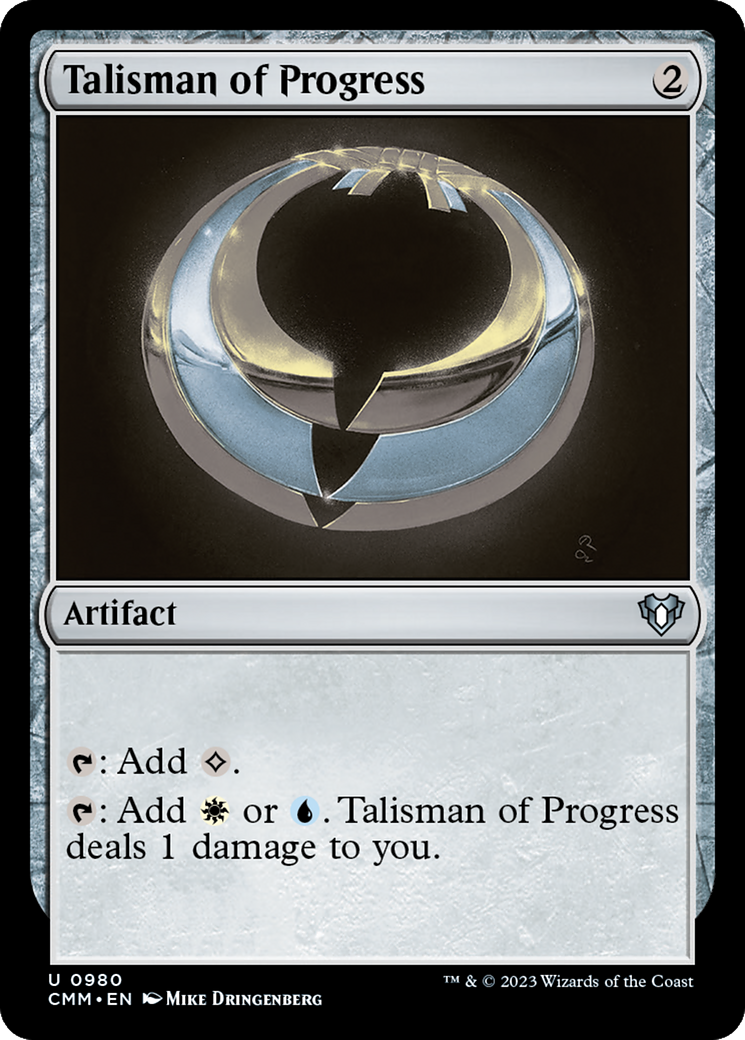 Talisman of Progress [Commander Masters] | Magic Magpie