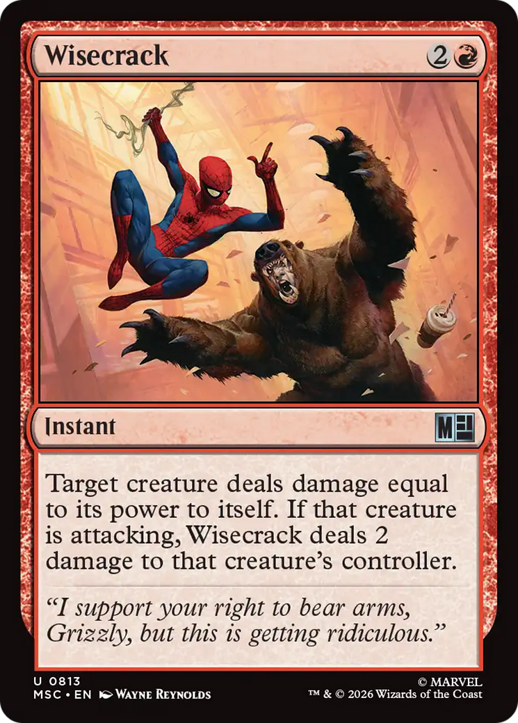 Wisecrack [Marvel Super Heroes Commander] | Magic Magpie