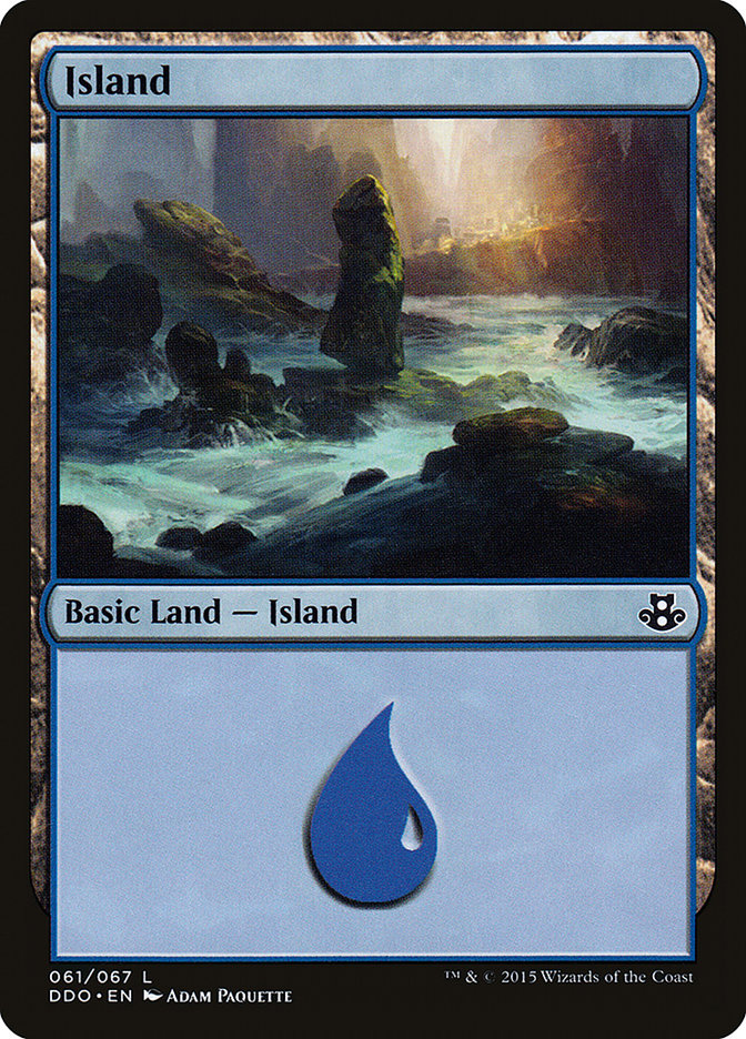 Island (61) [Duel Decks: Elspeth vs. Kiora] | Magic Magpie