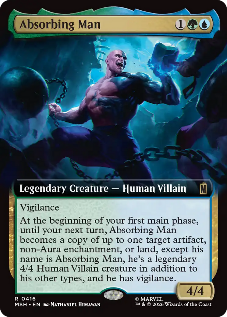 Absorbing Man (Extended Art) [Marvel Super Heroes] | Magic Magpie