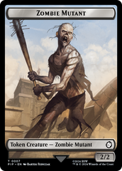 Energy Reserve // Zombie Mutant Double-Sided Token [Fallout Tokens] | Magic Magpie