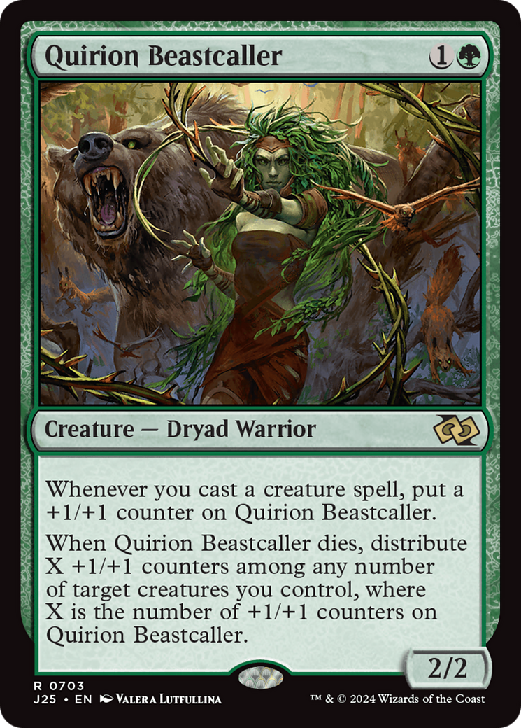 Quirion Beastcaller [Foundations Jumpstart] | Magic Magpie