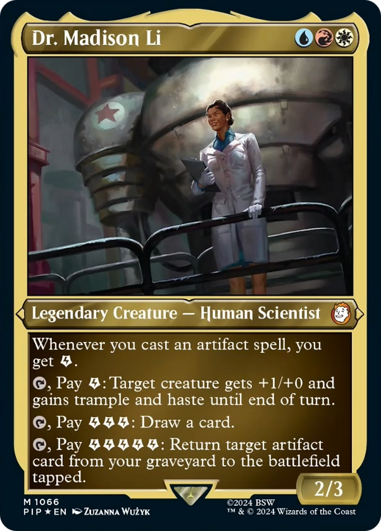 Dr. Madison Li (Display Commander) [Fallout] | Magic Magpie