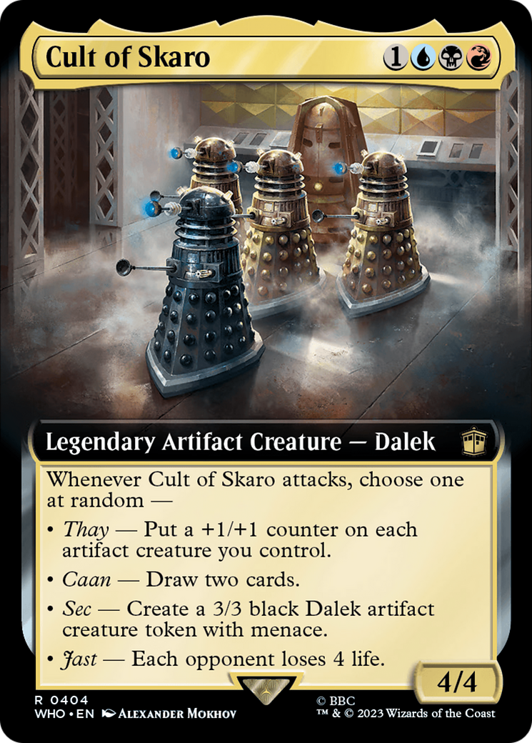 Cult of Skaro (Extended Art) [Doctor Who] | Magic Magpie