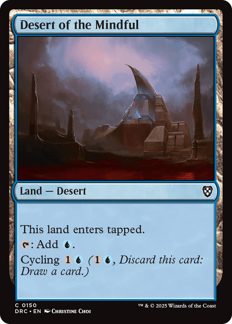 Desert of the Mindful [Aetherdrift Commander] | Magic Magpie