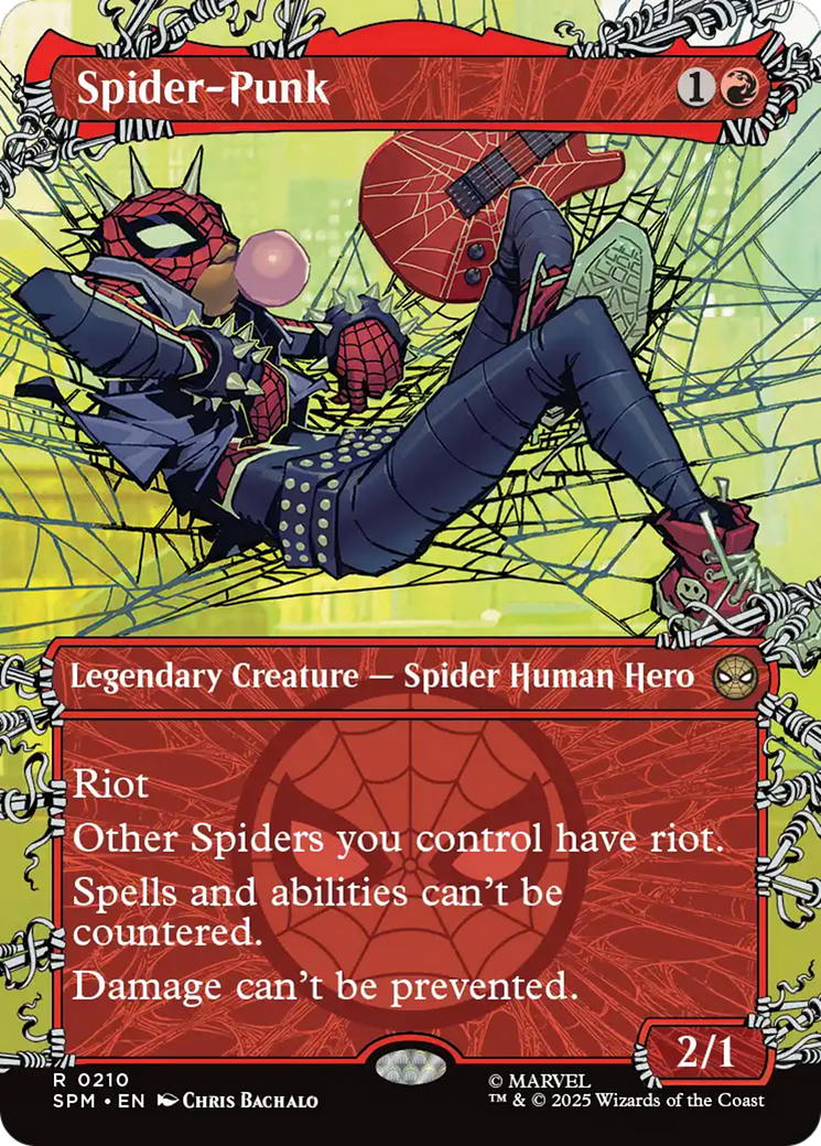 Spider-Punk (0210) (Borderless) [Marvel's Spider-Man] | Magic Magpie