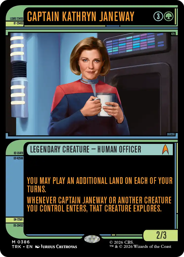 Captain Kathryn Janeway (Showcase) [Star Trek] | Magic Magpie