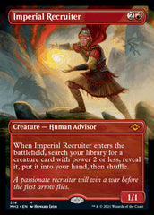 Imperial Recruiter (Borderless Alternate Art) [Modern Horizons 2] | Magic Magpie