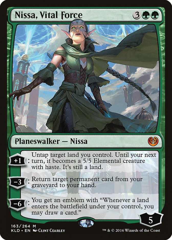 Nissa, Vital Force [Kaladesh] | Magic Magpie