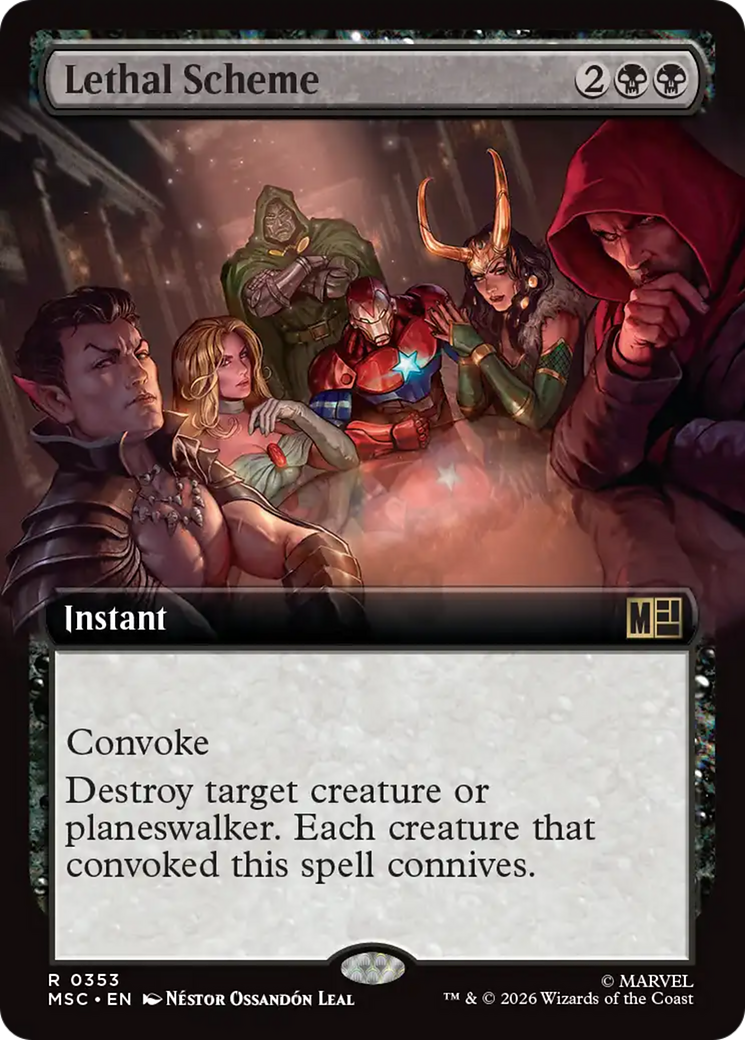 Lethal Scheme (Extended Art) [Marvel Super Heroes Commander] | Magic Magpie