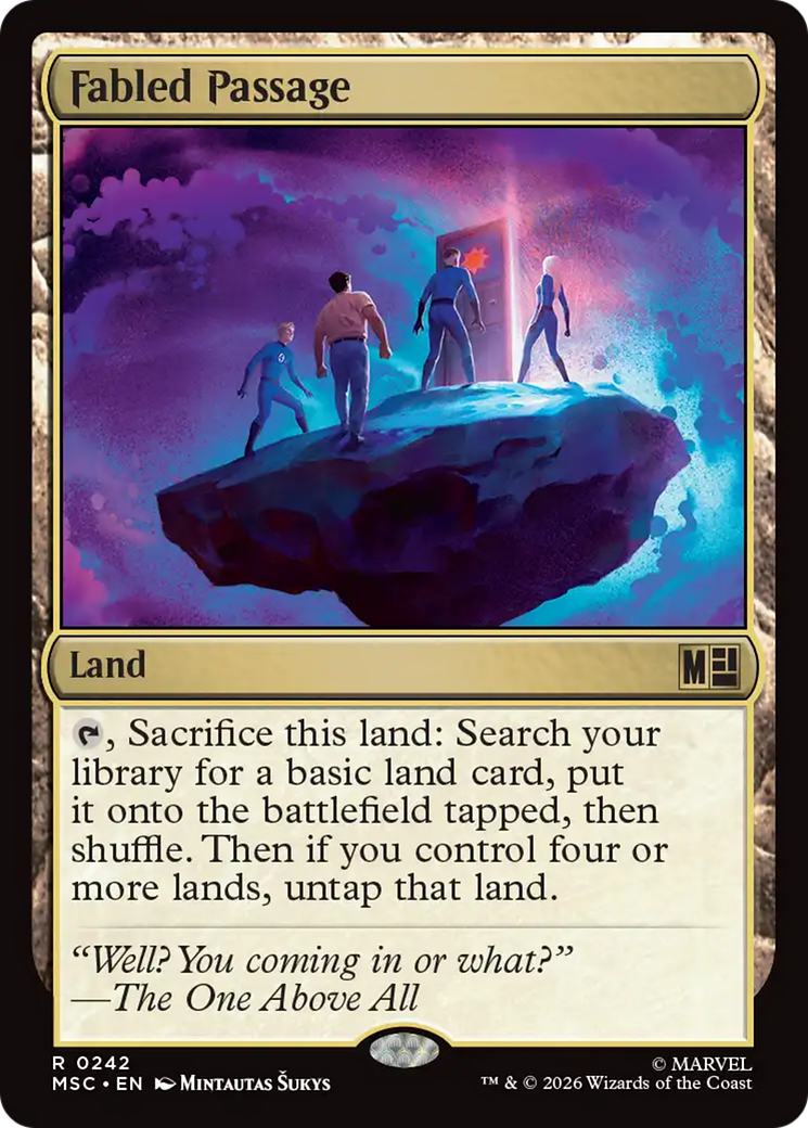 Fabled Passage [Marvel Super Heroes Commander] | Magic Magpie