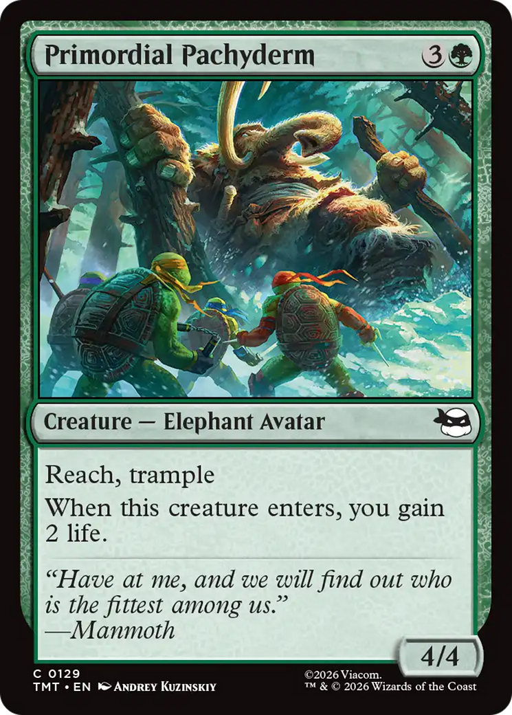 Primordial Pachyderm [Teenage Mutant Ninja Turtles] | Magic Magpie
