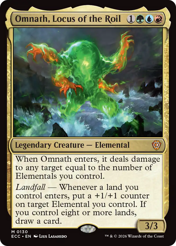 Omnath, Locus of the Roil [Lorwyn Eclipsed Commander] | Magic Magpie
