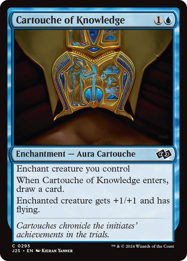 Cartouche of Knowledge [Foundations Jumpstart] | Magic Magpie