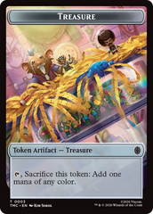 Treasure // Copy Double-Sided Token [Teenage Mutant Ninja Turtles Commander Tokens] | Magic Magpie