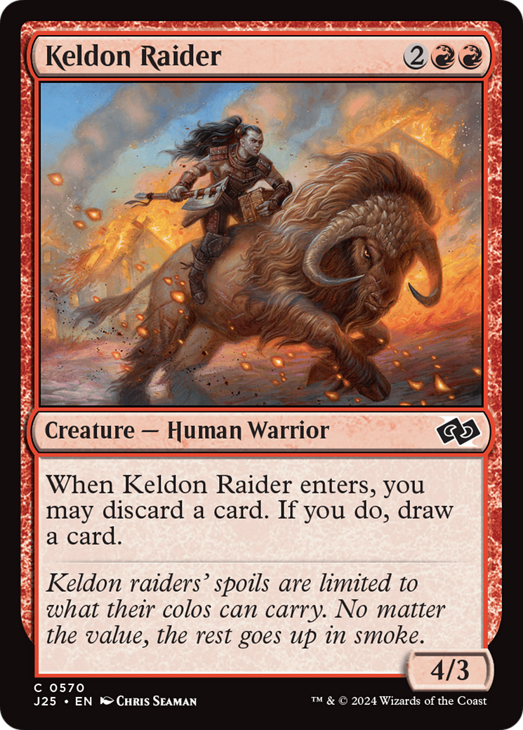 Keldon Raider [Foundations Jumpstart] | Magic Magpie