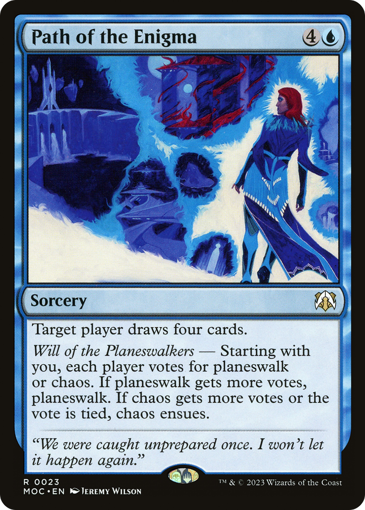 Path of the Enigma [March of the Machine Commander] | Magic Magpie