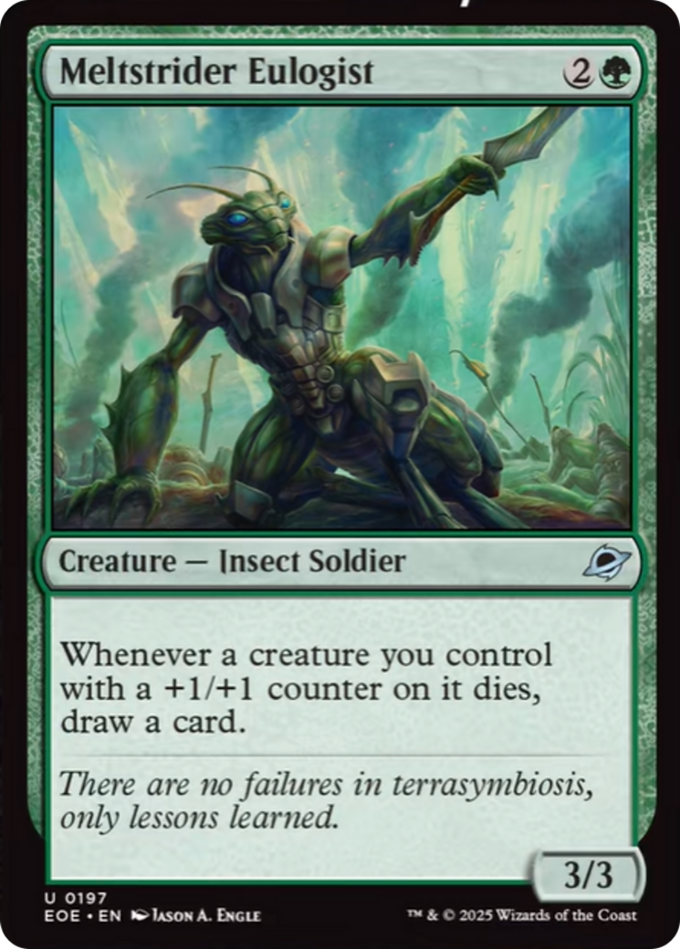 Meltstrider Eulogist [Edge of Eternities] | Magic Magpie
