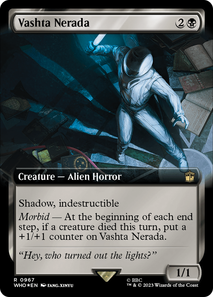 Vashta Nerada (Extended Art) (Surge Foil) [Doctor Who] | Magic Magpie