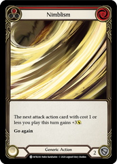 Nimblism (Red) [U-WTR218] (Welcome to Rathe Unlimited)  Unlimited Rainbow Foil | Magic Magpie