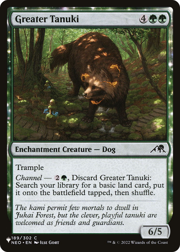 Greater Tanuki [The List] | Magic Magpie