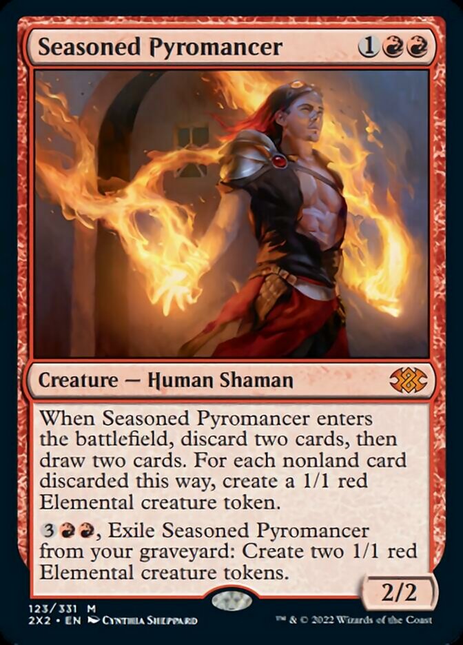 Seasoned Pyromancer [Double Masters 2022] | Magic Magpie