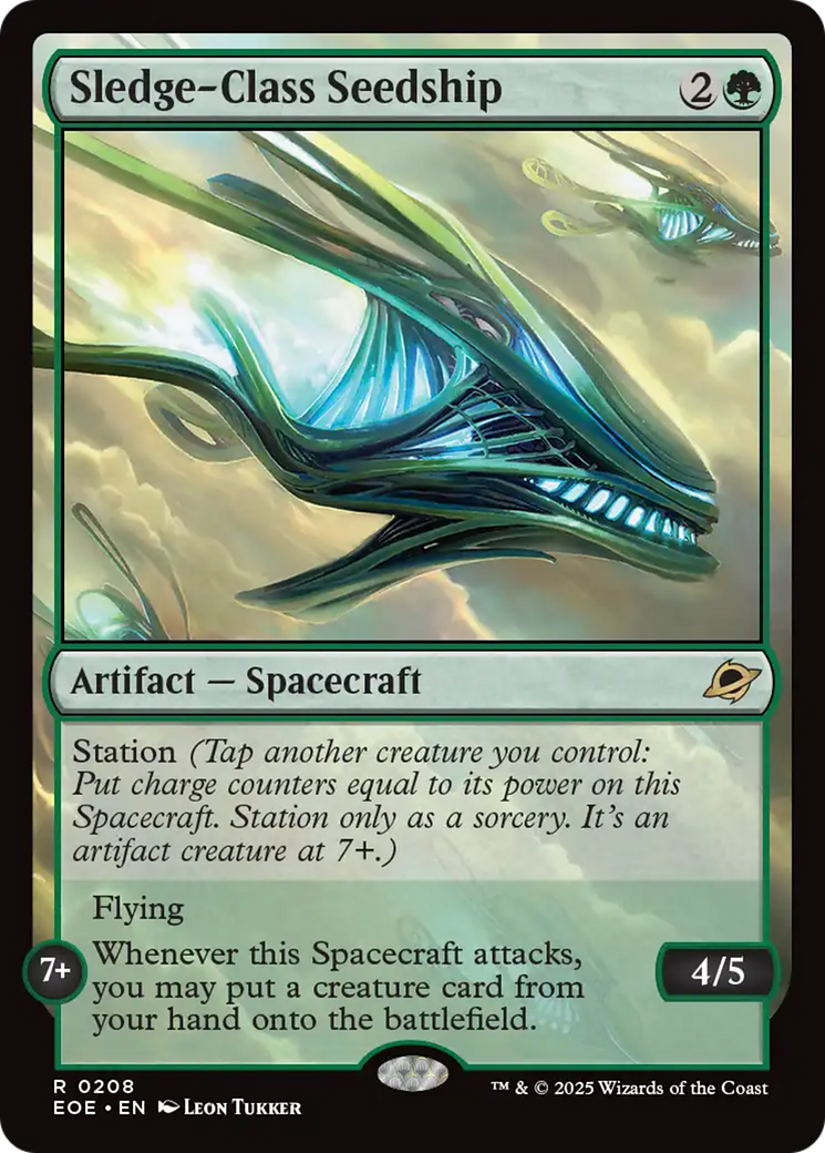 Sledge-Class Seedship [Edge of Eternities] | Magic Magpie