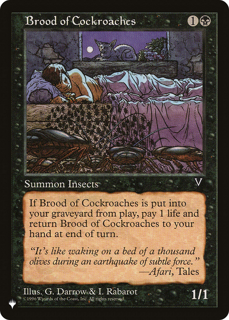 Brood of Cockroaches [The List Reprints] | Magic Magpie