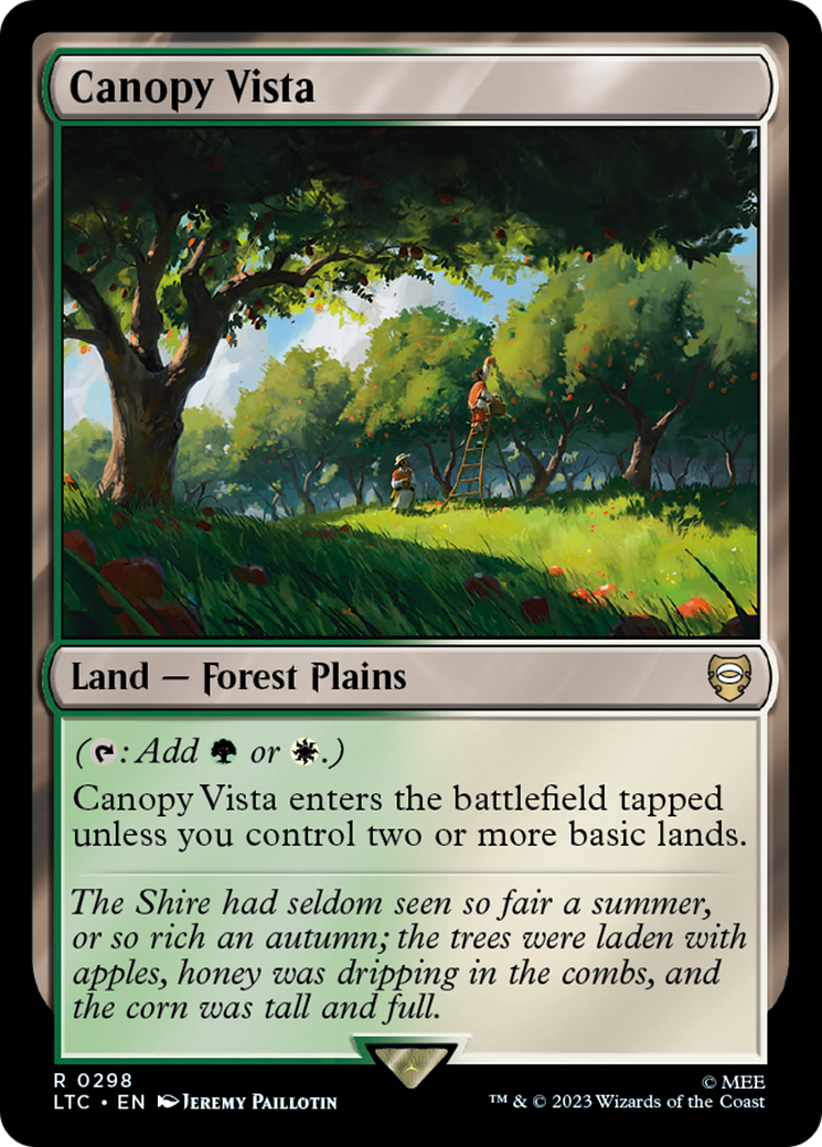 Canopy Vista [The Lord of the Rings: Tales of Middle-Earth Commander] | Magic Magpie