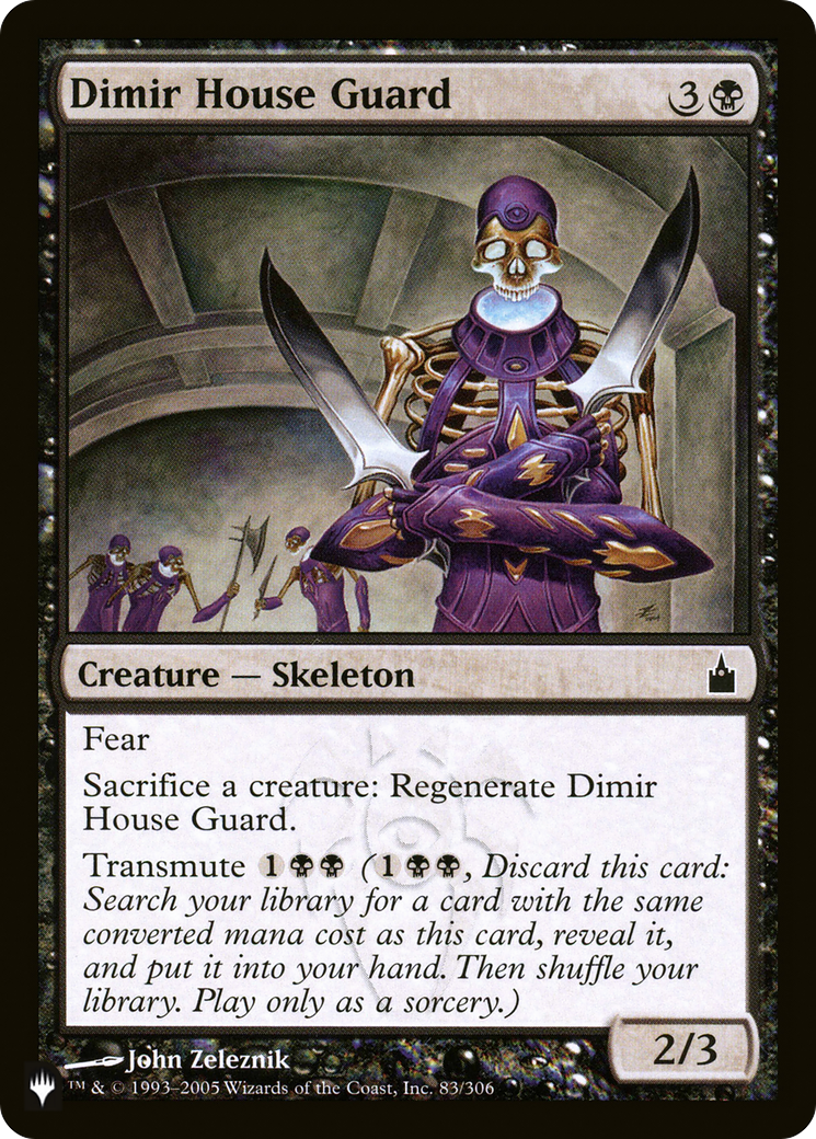 Dimir House Guard [The List Reprints] | Magic Magpie