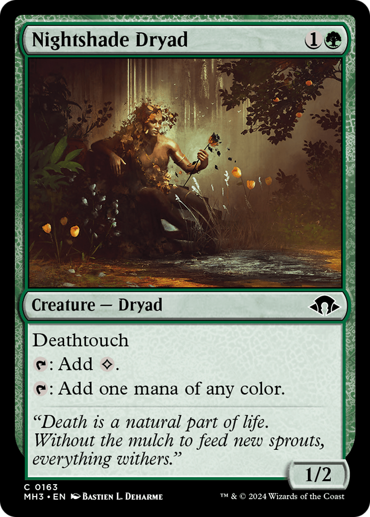 Nightshade Dryad [Modern Horizons 3] | Magic Magpie