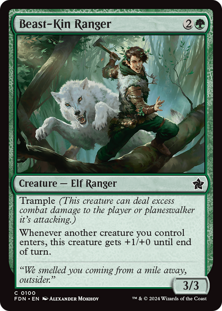 Beast-Kin Ranger [Foundations] | Magic Magpie