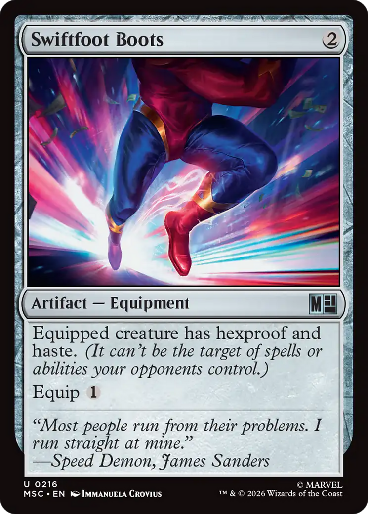Swiftfoot Boots [Marvel Super Heroes Commander] | Magic Magpie