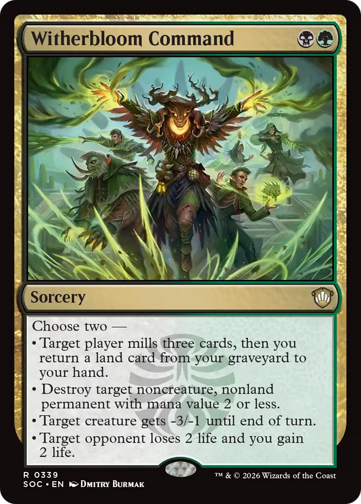 Witherbloom Command [Secrets of Strixhaven Commander] | Magic Magpie