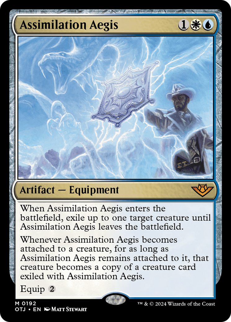 Assimilation Aegis [Outlaws of Thunder Junction] | Magic Magpie