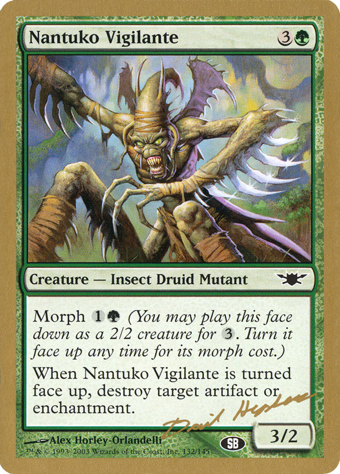 Nantuko Vigilante (Dave Humpherys) (SB) [World Championship Decks 2003] | Magic Magpie