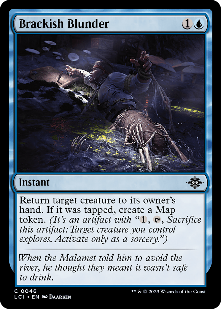 Brackish Blunder [The Lost Caverns of Ixalan] | Magic Magpie