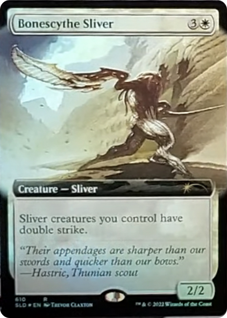 Bonescythe Sliver (Extended Art) [Secret Lair Drop Series] | Magic Magpie